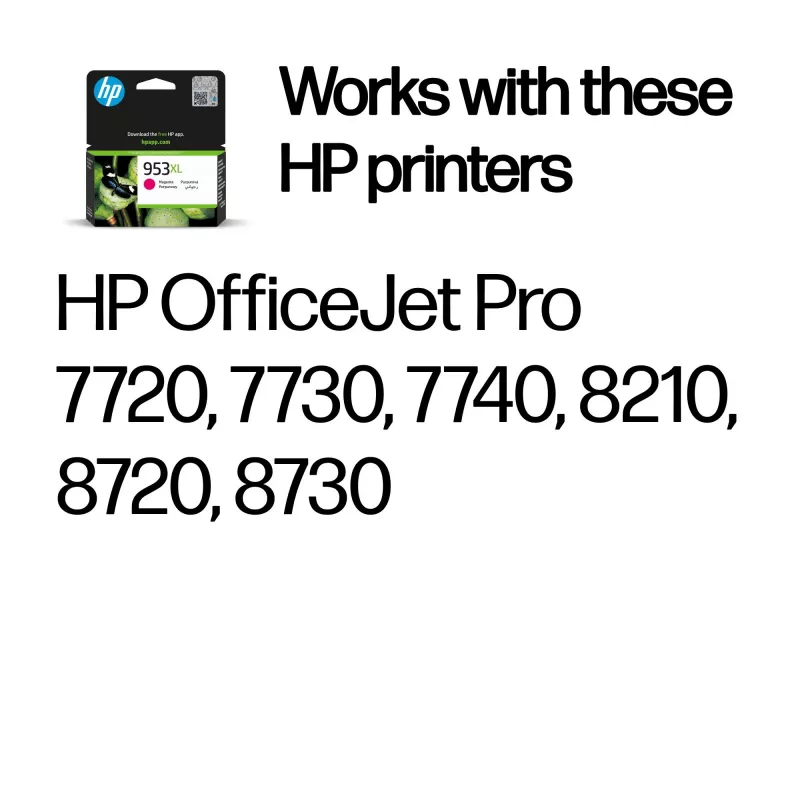 HP 953XL High Yield Magenta Original Tintenpatrone