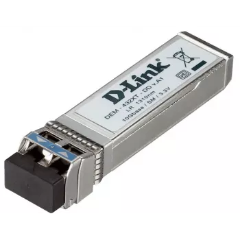 D-Link DEM-431XT-C SFP+ Transceiver, 10GBASE-SR, LC, 850 nm, 300 m