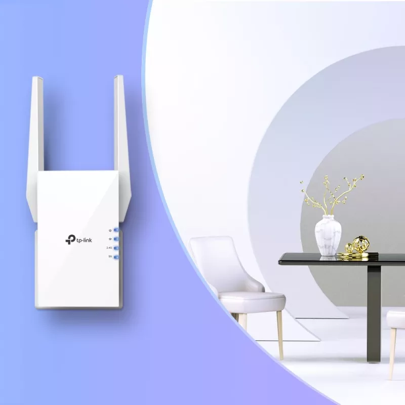 TP-Link RE505X Netzwerk-Extender Netzwerk-Sender und -Empfänger Weiß 10, 100, 1000 Mbit/s