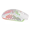 Mars Gaming MMW3W, kabellose Gaming-Maus, RGB Flow, ultraleicht 79 g, 3200 DPI, Weiß