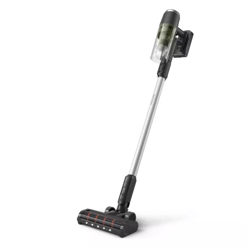 Stabstaubsauger Philips XC3033/01 — 25,2V Lithium-Ionen, beutellos Zyklon, 1,5 kg, abnehmbarer Handstaubsauger, grün/schwarz