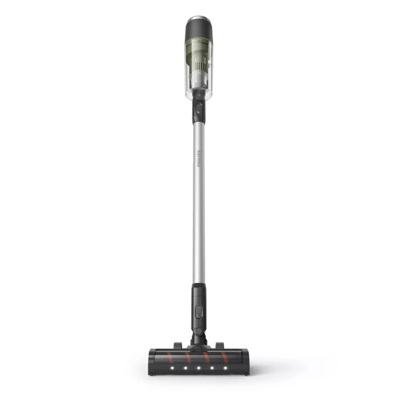 Stabstaubsauger Philips XC3033/01 — 25,2V Lithium-Ionen, beutellos Zyklon, 1,5 kg, abnehmbarer Handstaubsauger, grün/schwarz