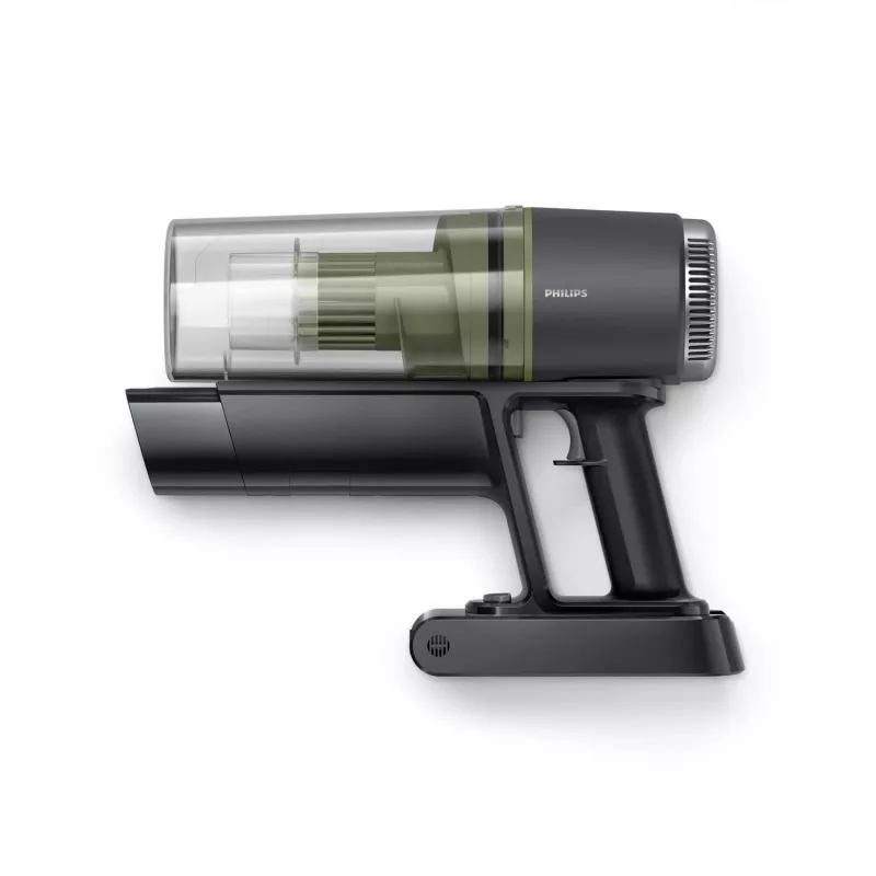 Stabstaubsauger Philips XC3033/01 — 25,2V Lithium-Ionen, beutellos Zyklon, 1,5 kg, abnehmbarer Handstaubsauger, grün/schwarz