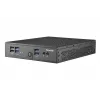 Shuttle XPC schlank Barebone DS50U, Intel Celeron 7305, 2x LAN (1x 2.5Gbit ,1x 1Gbit), 1xCOM,1xHDMI,1xDP, 1x VGA, lüfterlos, Dauerbetrieb 24/7
