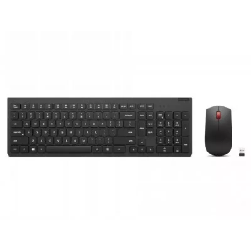 Kabellose Tastatur und Maus Lenovo 4X31N50746 QWERTY US-Englisch Schwarz
