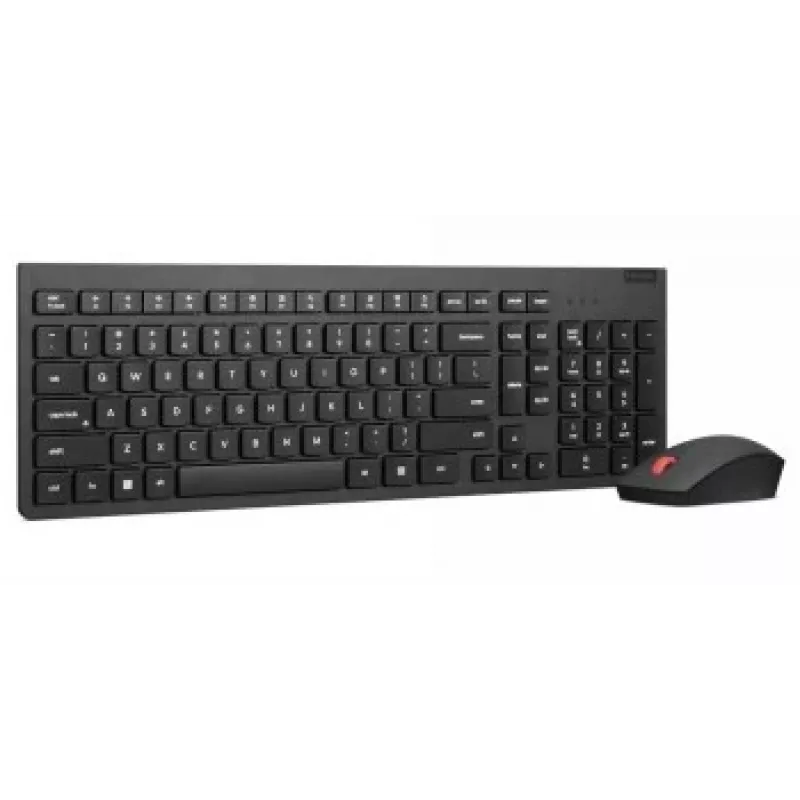 Kabellose Tastatur und Maus Lenovo 4X31N50746 QWERTY US-Englisch Schwarz