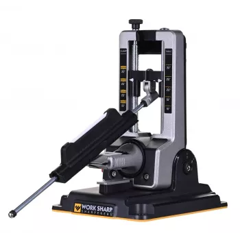 Messerschärfer Work Sharp Professional Precision Adjust 09DX068 — Durchziehschärfer, einstellbarer Winkel, schwarz, Nylongehäuse