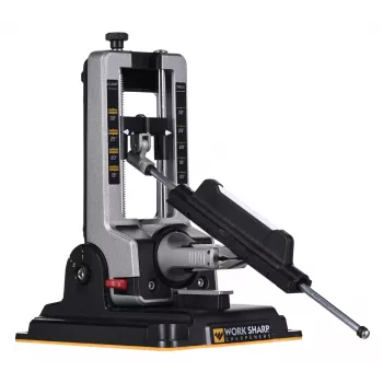 Messerschärfer Work Sharp Professional Precision Adjust 09DX068 — Durchziehschärfer, einstellbarer Winkel, schwarz, Nylongehäuse
