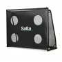 Freistehendes Fußballtor Salta 5125 für Kinder schwarz 220x80x170 cm