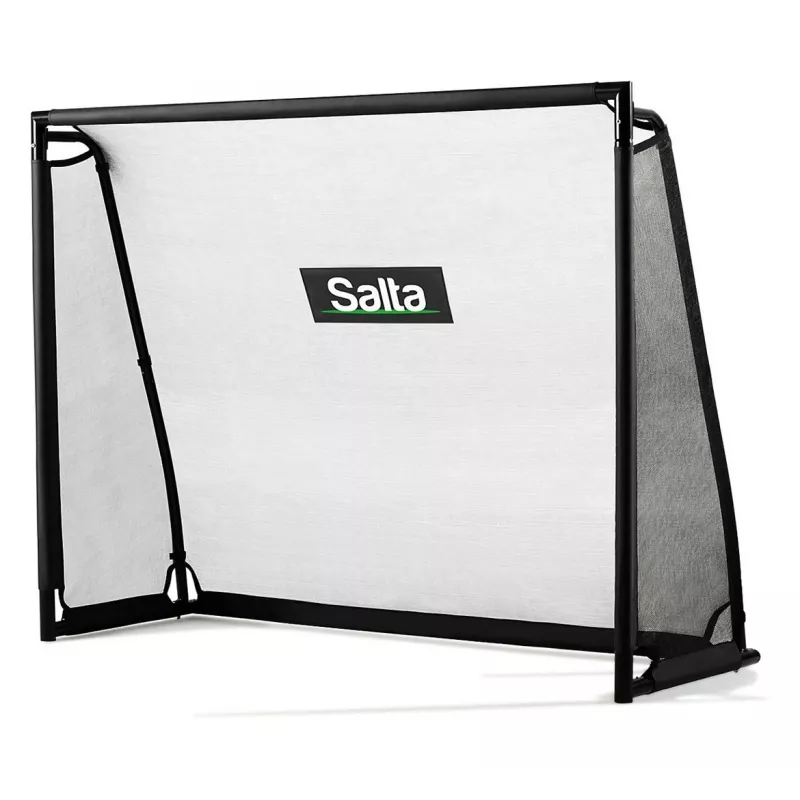 Freistehendes Fußballtor Salta 5125 für Kinder schwarz 220x80x170 cm