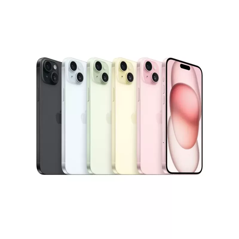 Smartphone Apple iPhone 15 Plus 6,7 Zoll 128 GB Schwarz