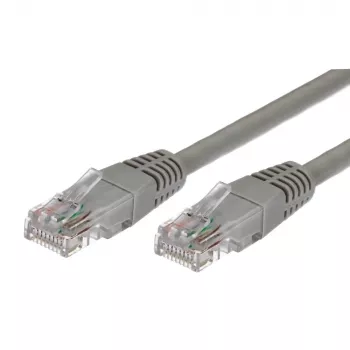 Patchkabel Kat.5e RJ45 UTP 0,5m, grau