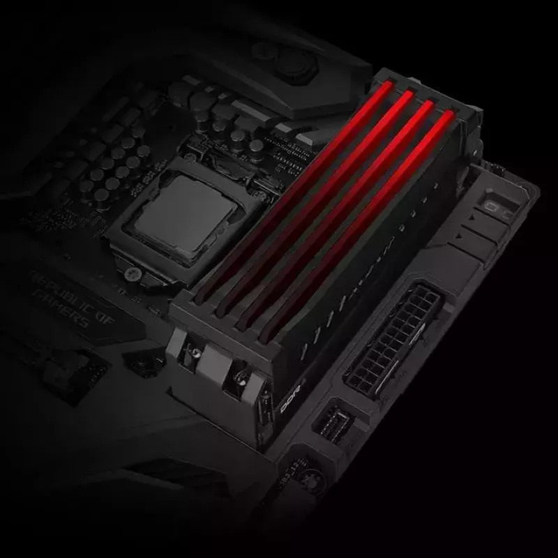 Thermaltake S100 Memory Lighting Kit, Schwarz
