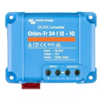 DC-DC-Wandler Victron Energy Orion-Tr 24/12-10 120 W nicht isoliert, 24 V auf 12 V, 10 A