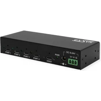 EXSYS EX-12294HMS USB 3.2 Gen 2 Metall-Hub, 4-Port (4x USB-C)