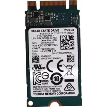 Lenovo Toshiba - SSD - 256 GB - intern - M.2 2242 - PCIe 3.0 x2 (NVMe)