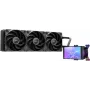 Antec Vortex View 360 AIO CPU-Flüssigkeitskühler mit LCD-Display, 120 mm, Schwarz