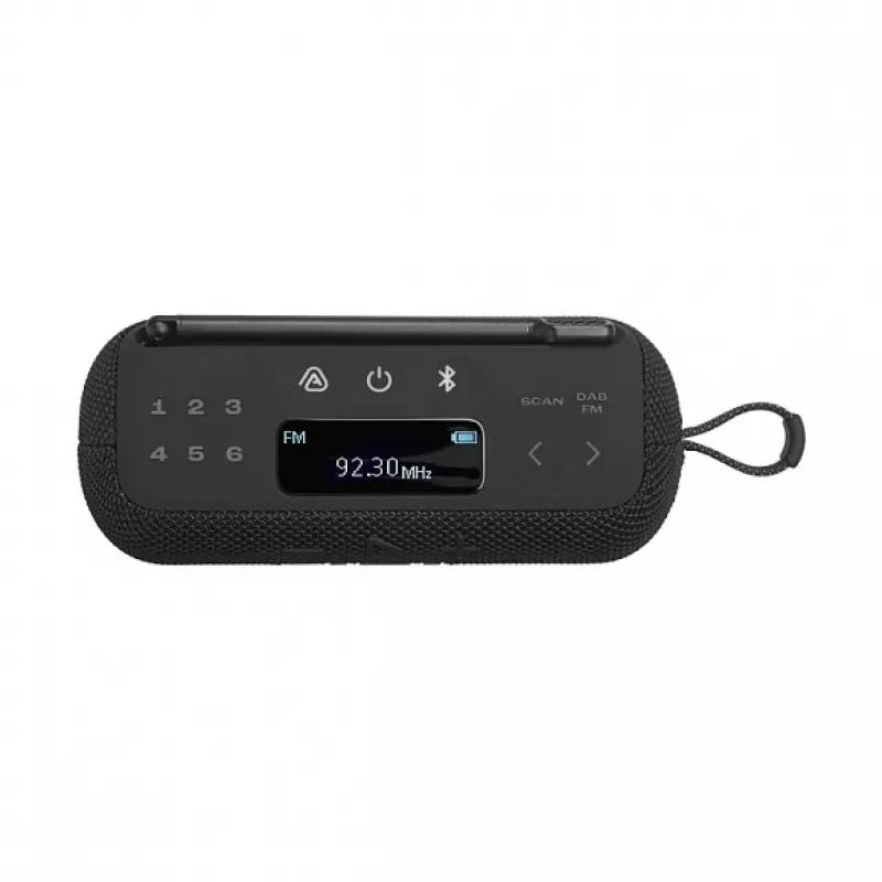 JBL Tuner 3 tragbares DAB/DAB+/FM-Radio, 7 W, Schwarz