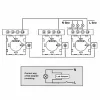 Maclean MCE712B Touch-Lichtschalter, Doppel (Wechsel/Wechsel), Schwarz