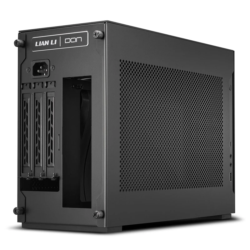 Lian Li A4-H2O X4 Mini-ITX-Gehäuse, PCIe 4.0 Riser-Kabel – Schwarz (A4-H2O X4) | ITwork