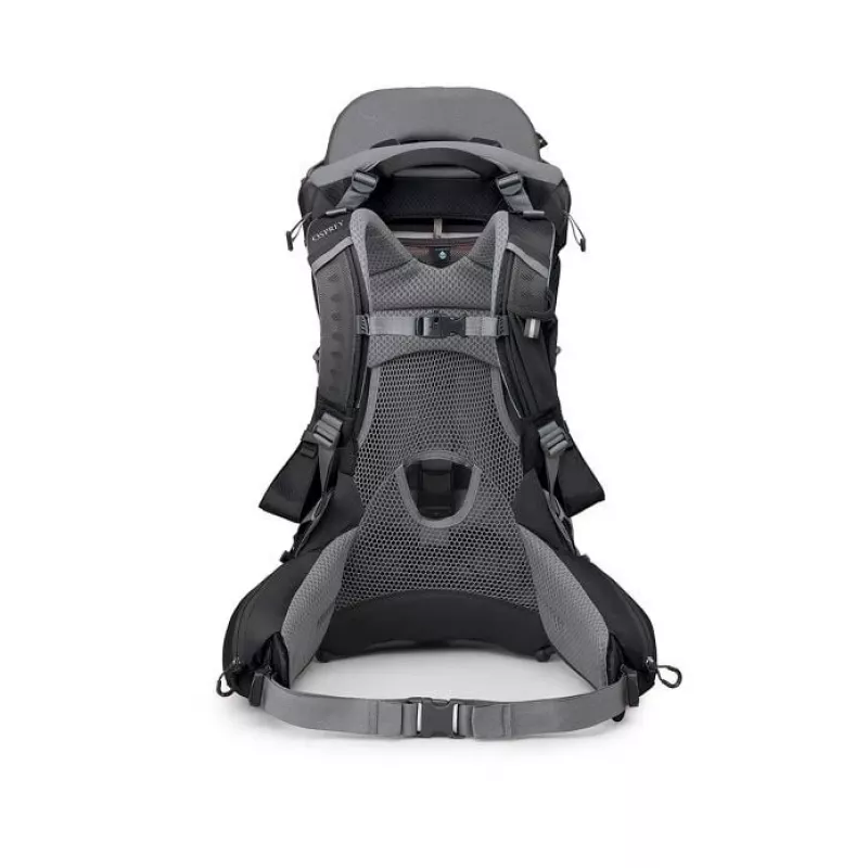 Kindertrage Osprey Poco Premium Tourist Carrier — Osprey, Modell 10005972/550/O/S, Schwarz, leichtes komfortables Design