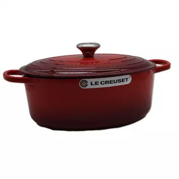 Le Creuset Signature Roaster oval 31cm cherry red (21178310602430)
