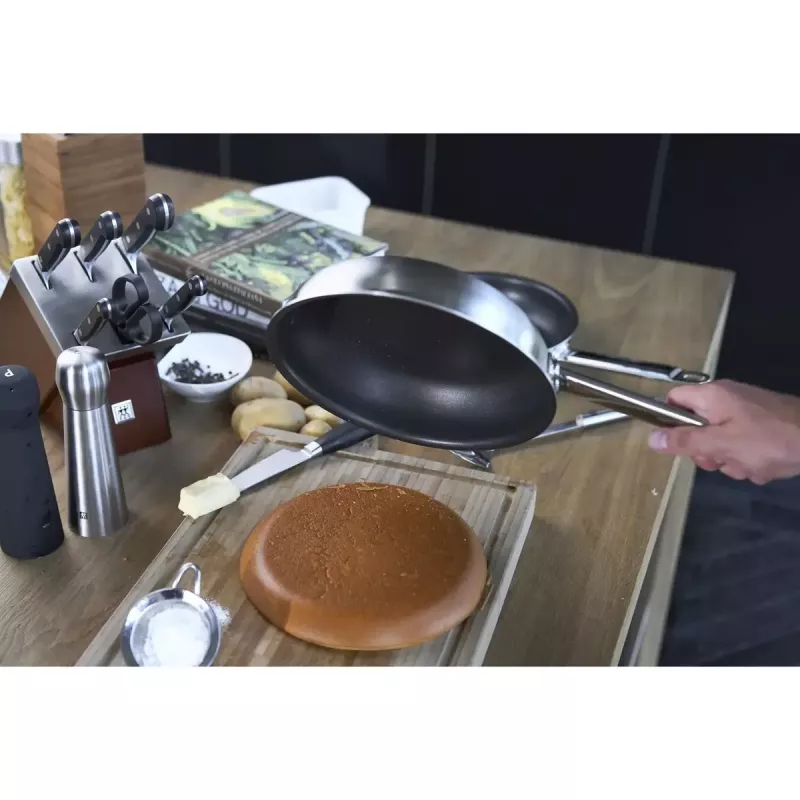 Allzweckpfanne ZWILLING Pro 24 cm Edelstahl rund