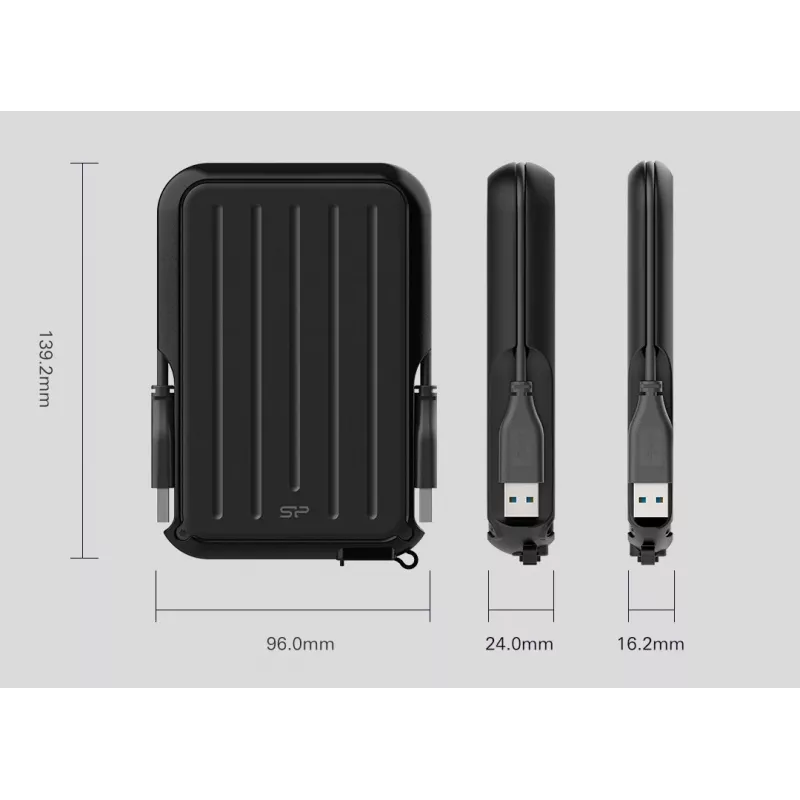 Externe Festplatte Silicon Power 4TB USB Type-A 3.2 Gen 1 A66