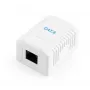 Gembird NCAC-1U6-01 Cat6 Aufputz-Installationsdose