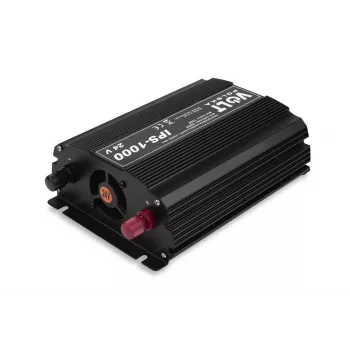 Volt Polska IPS-1000 24/230 V Wechselrichter mit modifizierter Sinuswelle, 700 W Dauerleistung / 1000 W Spitzenleistung