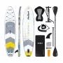 Aufblasbares Stand-up-Paddle-Board Rebel RBA-4501 Weiß – Aufblasbares SUP-Board, Einpersonen