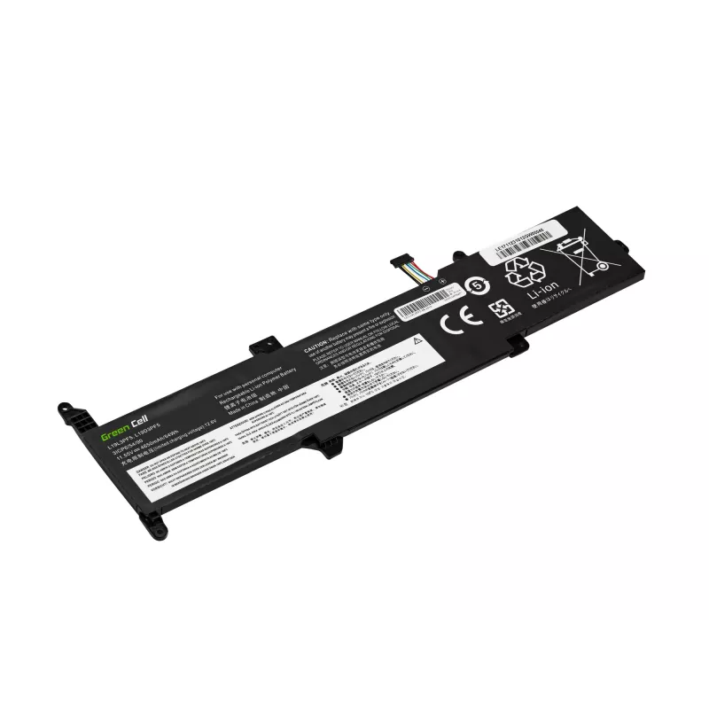Batterie Green Cell LE171 für Lenovo IdeaPad (LiPo 4650 mAh, schwarz)