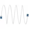 Goobay Ultra-Flexibles CAT 6A Patchkabel schlank U/UTP Weiß - extrem kurzer Stecker (74286)