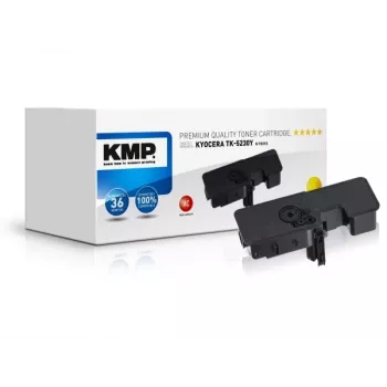 KMP K-T83YX wiederaufbereitete Tonerkartusche für Kyocera TK-5230Y, Gelb, 2200 Seiten