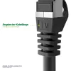 InLine Patchkabel S/FTP PiMF Cat.6 250MHz PVC Kupfer lila 15m