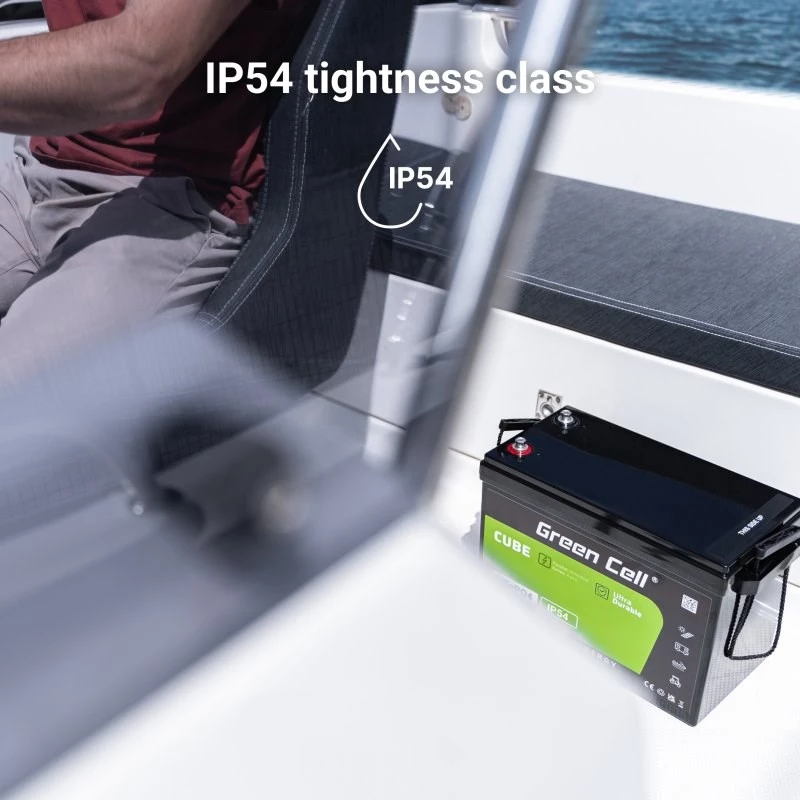 USV-Batterie Green Cell LFPGC12V12AH LiFePO4 12,8V 12Ah (153,6Wh) Schwarz