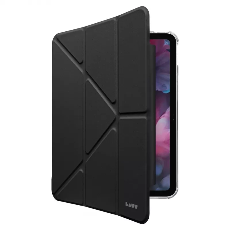 Folio Case LAUT Huex für iPad 10. Gen 2022 – Schwarz, schützende Folio-Hülle