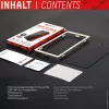 Displex Privacy Full Abdeckung Screen Protector Apple iPhone 14 Pro Tempered Glass