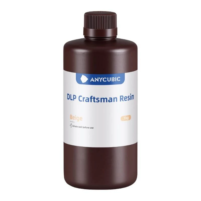 DLP-Harz AnyCubic SDHLBG-104C beige 1 kg für SLA/DLP 3D-Drucker