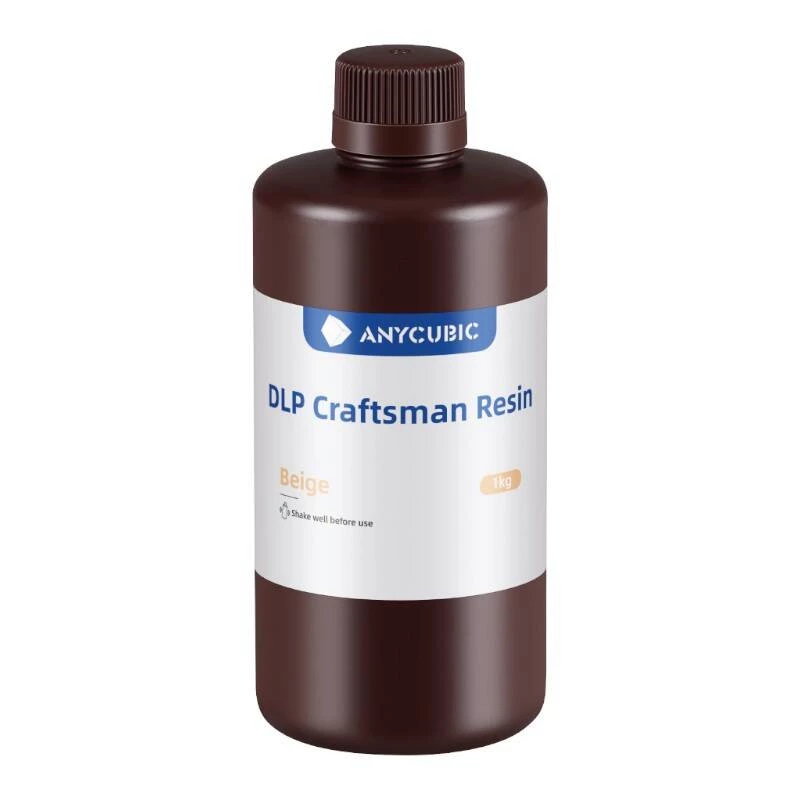 DLP-Harz AnyCubic SDHLBG-104C beige 1 kg für SLA/DLP 3D-Drucker