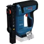Akku-Holztacker GTH 18V-14 Professional solo, 18 Volt, Elektrotacker Blau/Schwarz, ohne Akku und Ladegerät