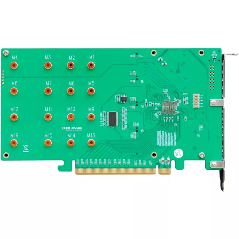HighPoint Host-Bus-Adapter Rocket 1104 PCI-Ex16v3 – 4x M.2 NVMe – NVMe – PCI-Express