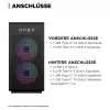 OMEN Desktop Gaming PC GT16-1171ng - AMD Ryzen 7 9800X3D, 32 GB RAM, 2 TB SSD, GeForce RTX 5070Ti, Win