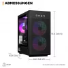 OMEN Desktop Gaming PC GT16-1171ng - AMD Ryzen 7 9800X3D, 32 GB RAM, 2 TB SSD, GeForce RTX 5070Ti, Win