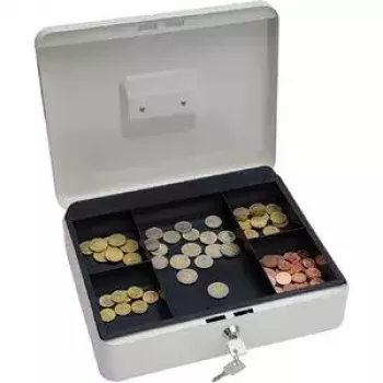 Geldkassette WEDO Größe 4 Weiß