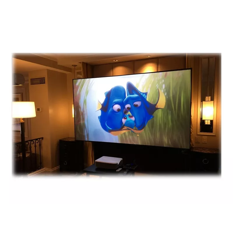 Elite Screens | Festrahmen-Projektionsleinwand | AR120H-CLR3 | Diagonale 120 Zoll | 16:9 | Schwarz