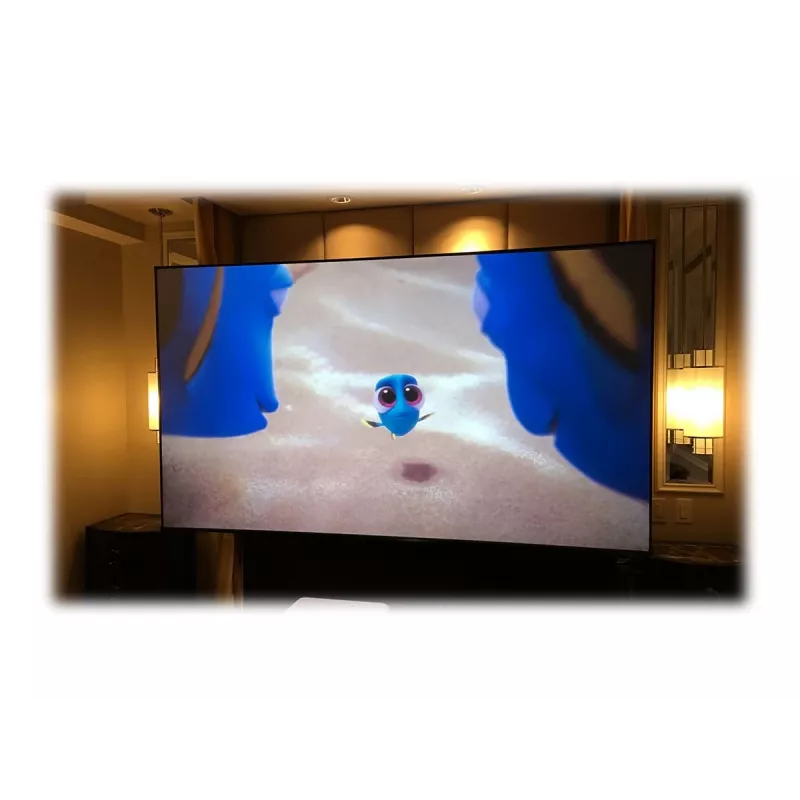 Elite Screens | Festrahmen-Projektionsleinwand | AR120H-CLR3 | Diagonale 120 Zoll | 16:9 | Schwarz