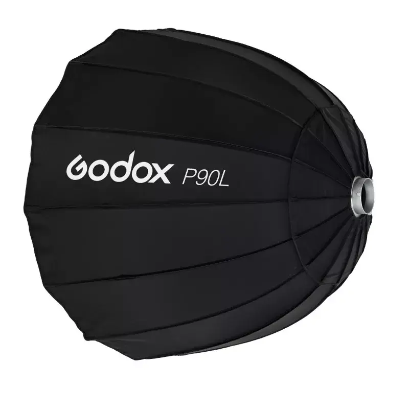 Softbox Godox P90L 90cm Schwarz Nylon Polyester mit Diffusoren