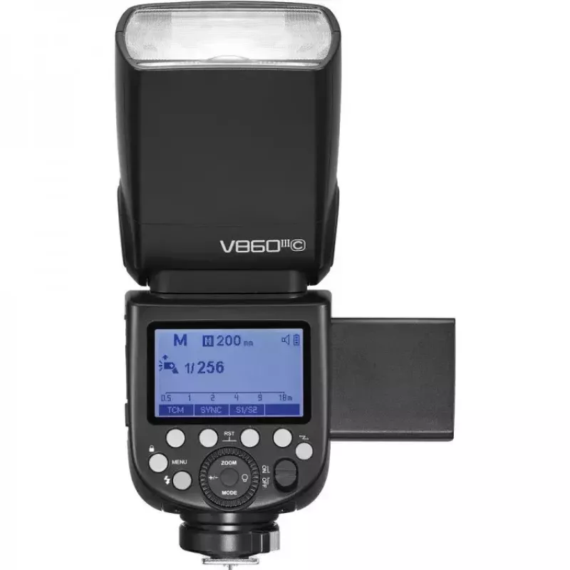 Slave-Blitz Godox Ving V860III Schwarz 1,5 s Ladezeit 530 g