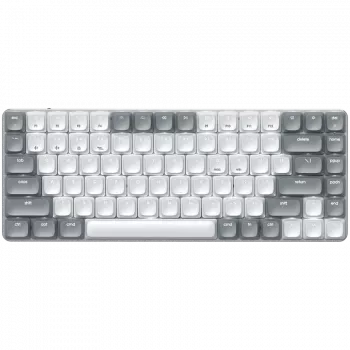 SATECHI SM1 schlank Mechanical Backlit Bluetooth Tastatur (Light) - US English